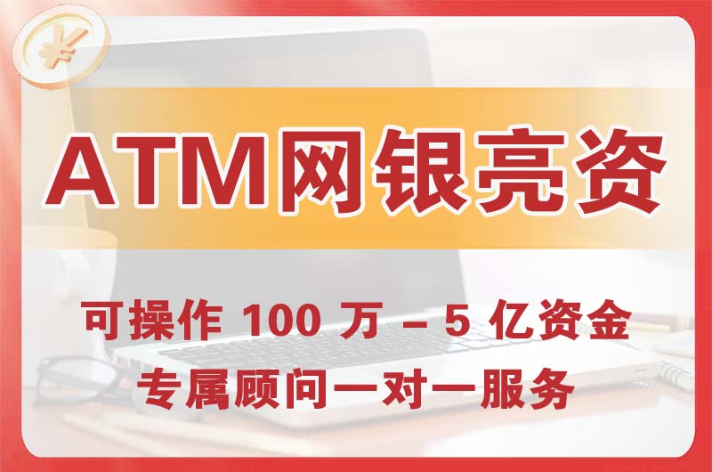 海口ATM机、网银亮资显账